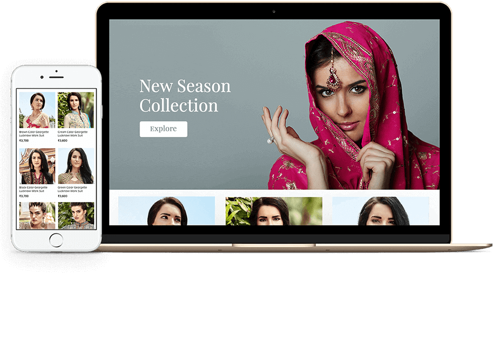 Online store design