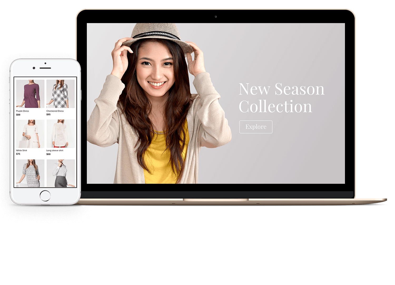 Online store design